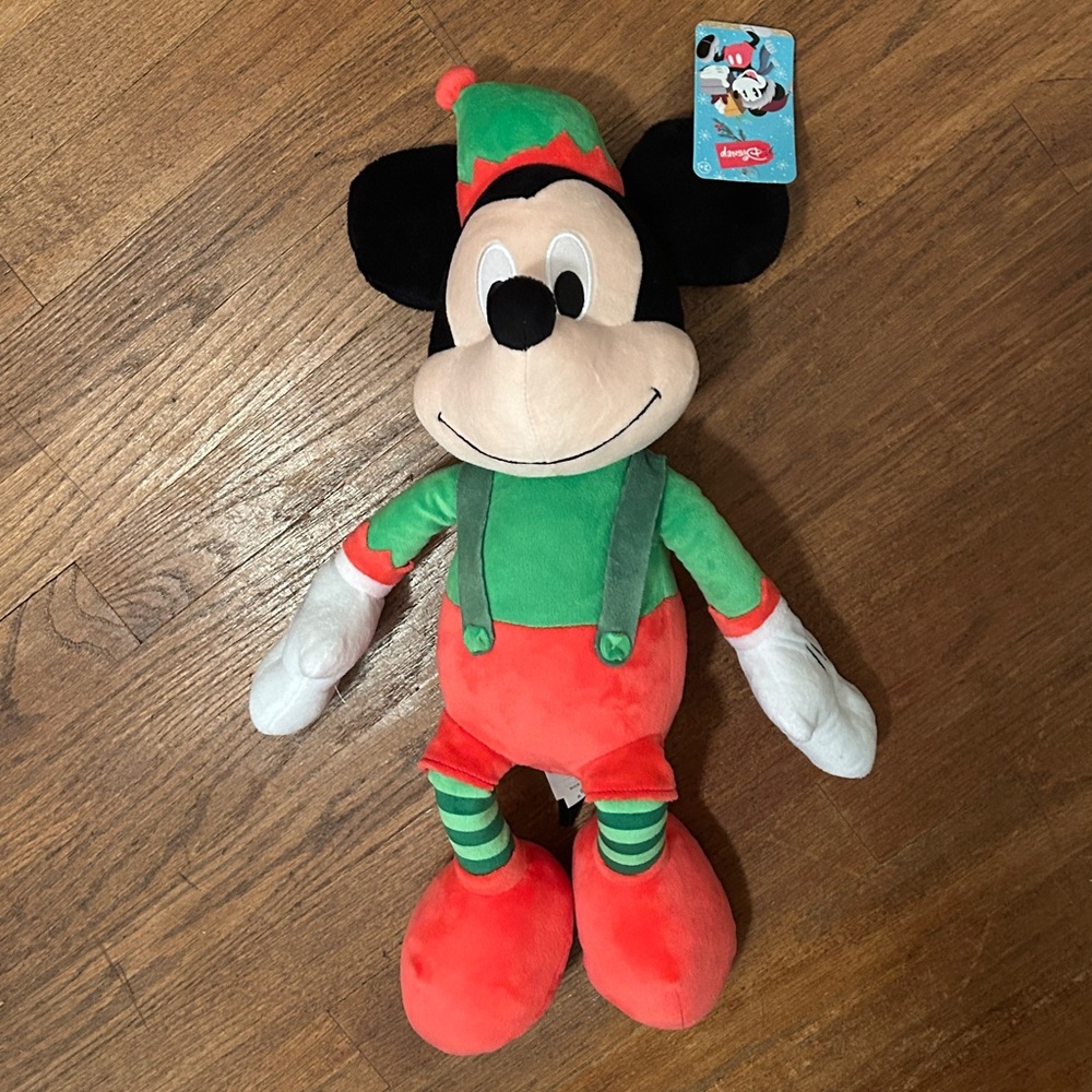 Christmas Mickey Mouse Plush